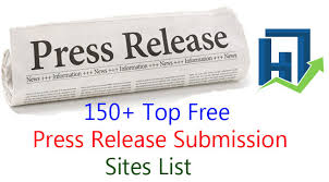 Free Press Release Sites List 2020