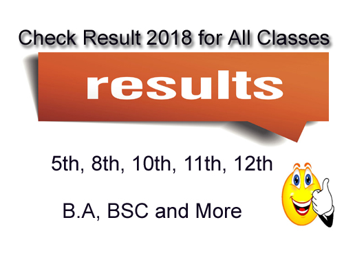 Result 2018 For All Classes