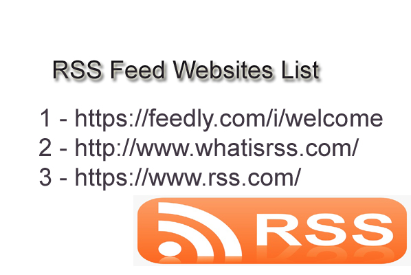 RSS Feed Websites List 2018