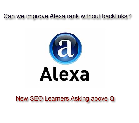 How can Improve Website Alexa rank Without Backlinks?