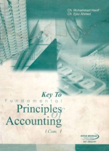 I.Com Accounting 1ST Year 2017 Past Paper