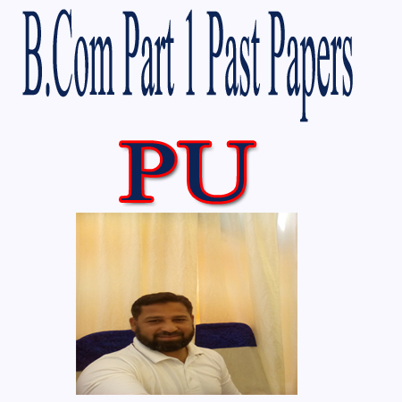 Punjab university B.com Part 2 Past papers 2015