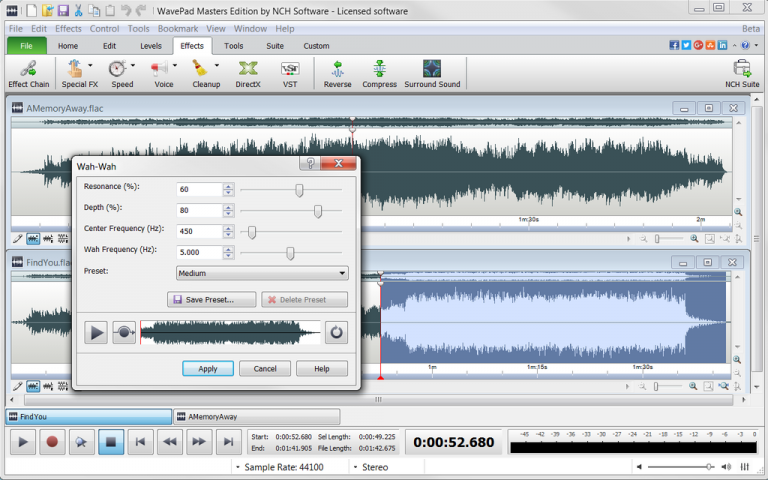 Wavepad Audio Editing Software Download Free