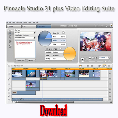 Pinnacle Studio 21 plus Video Editing Suite for PC Download Free