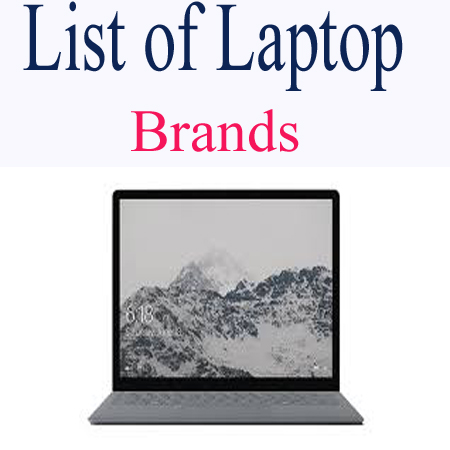 Most Popular Laptop Brands 2018