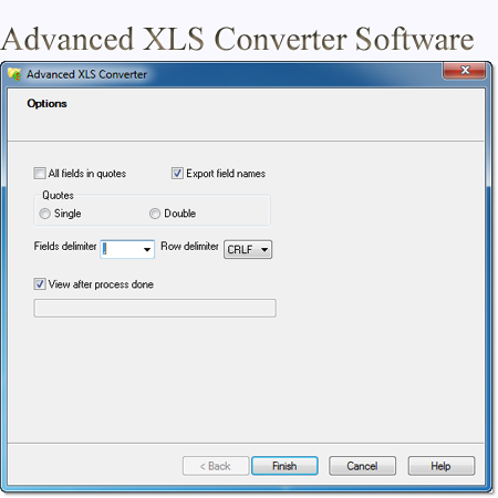 Advanced XLS Converter Registration Code