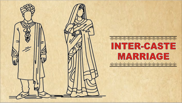HOW CAN AN INTER-CASTE COUPLE  REGISTER FOR A MARRIAGE?