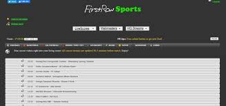 firstrowsports alternatives