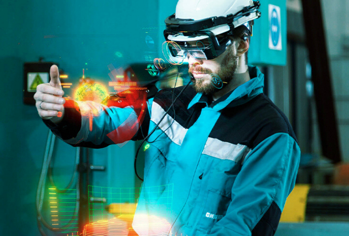 Augmented reality for industrial equipment: Vuzix Blade and Realwear HMT-1