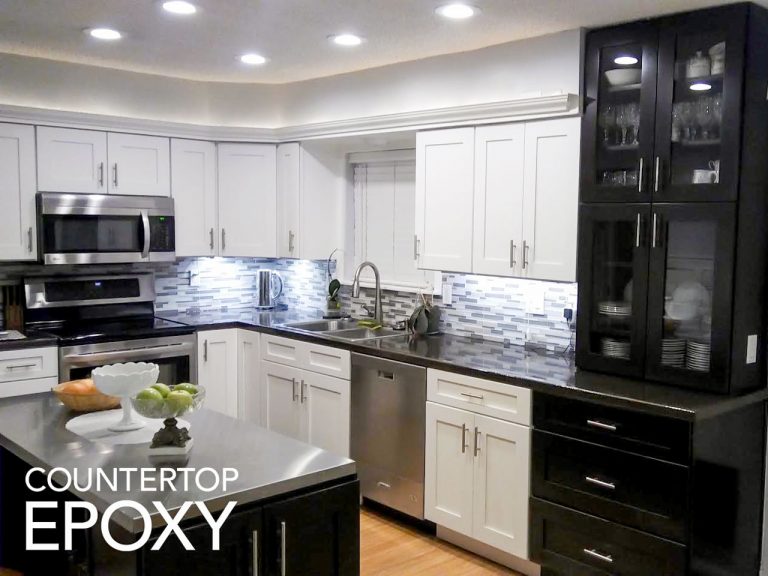 An Easy Guide To DIY Epoxy Resin Kitchen Cabinets