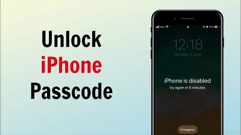 Top 3 Ways To Unlock a Disabled iPhone