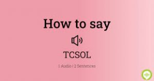 TCSOL Certificate