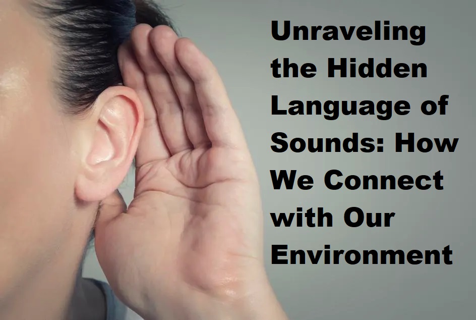 Unraveling the Hidden Language of Sounds: How We Connect with Our Environment