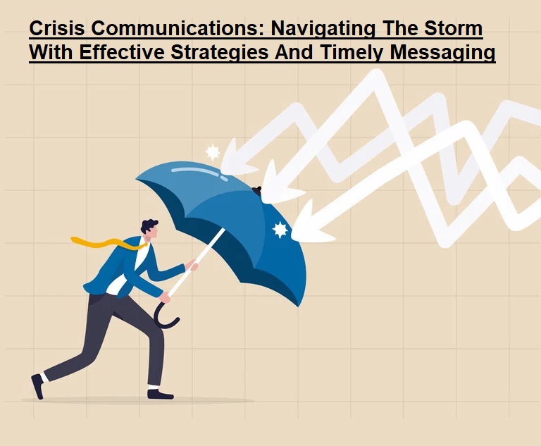 Crisis Communications: Navigating The Storm With Effective Strategies And Timely Messaging