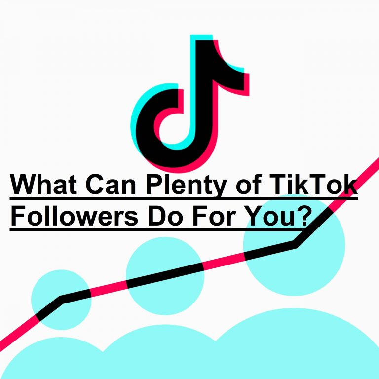 What Can Plenty of TikTok Followers Do For You?