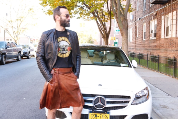 Unveiling the Edgy Elegance: Exploring the Allure of Leather Kilts