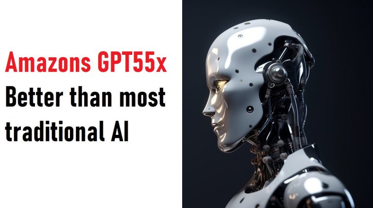 Amazons GPT55x: Better than most traditional AI