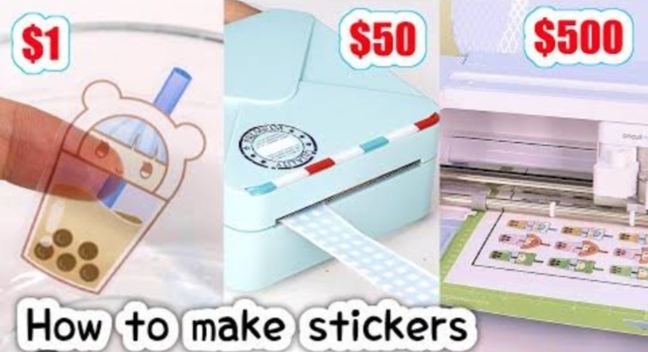 How I Make Stickers $1 vs $500: Sticker Printer, Print and Cut Cricut Maker Tutorial, and More