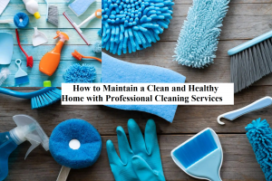 How to Maintain a Clean and Healthy Home with Professional Cleaning Services