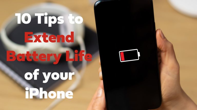 Five Tips to Extend iPhone Battery Life
