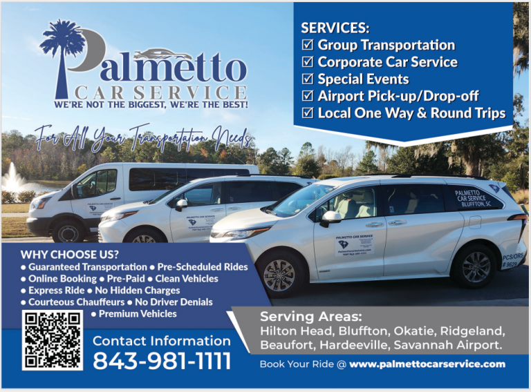 Smooth Transfers: Palmetto Car Service Redefining Travel Convenience from Savannah Airport to Hilton Head
