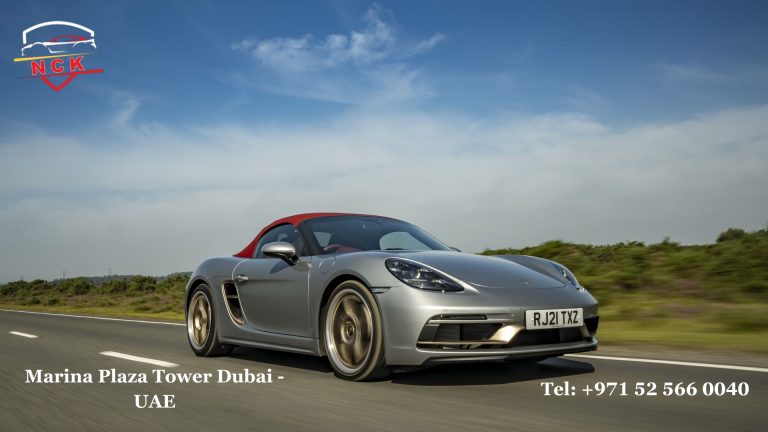A Luxurious Desert Drive with Porsche Boxster Rental in Dubai