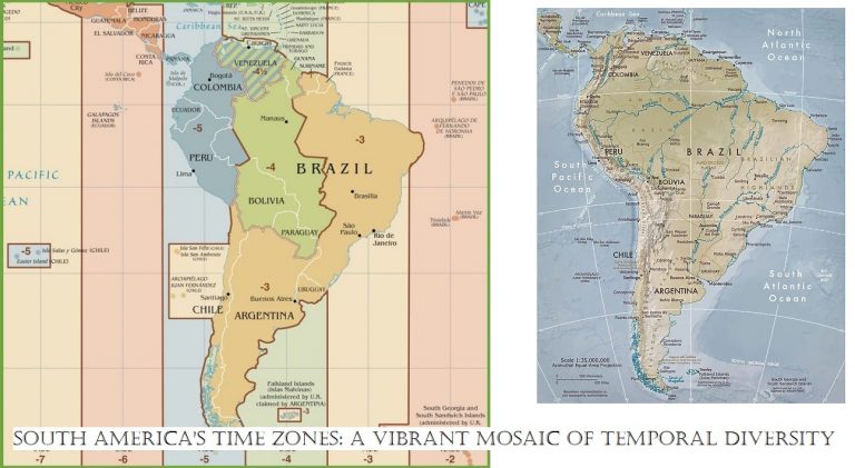 South America’s Time Zones: A Vibrant Mosaic of Temporal Diversity