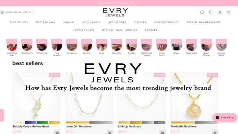 How has Evry Jewels become the most trending jewelry brand