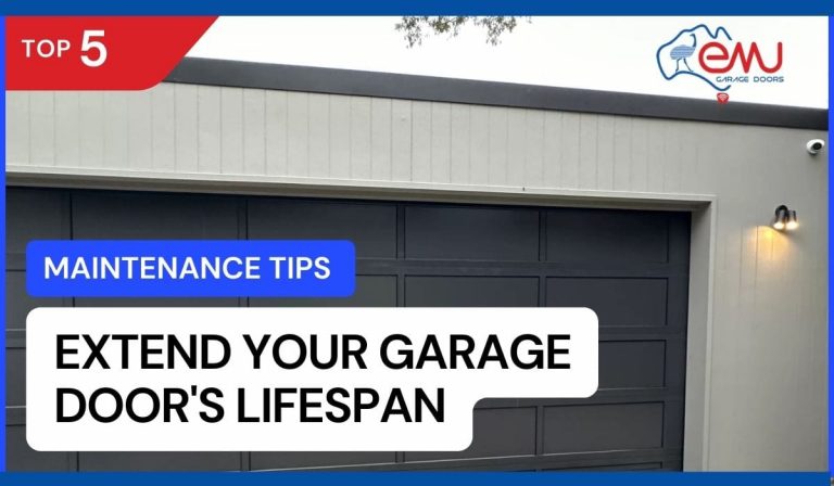 5 Essential Maintenance Tips to Extend the Lifespan of Your Garage Door