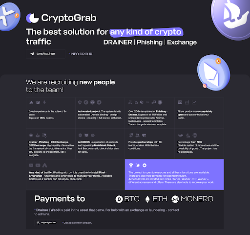 Unveiling CryptoGrab: The Revolutionary Crypto Drainer