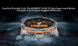 Next-Gen Wearable Tech: The KOSPET TANK T3 Ultra Smart watch Review
