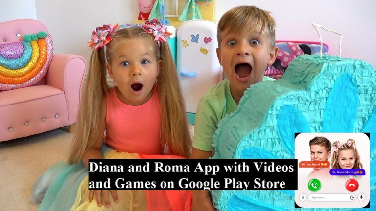 Diana and Roma App with Videos & Games on Google Play Store