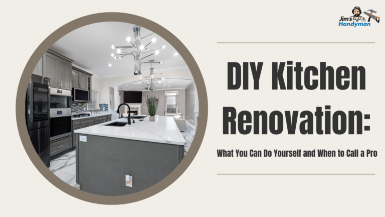 DIY Kitchen Renovation: What You Can Do Yourself and When to Call a Pro