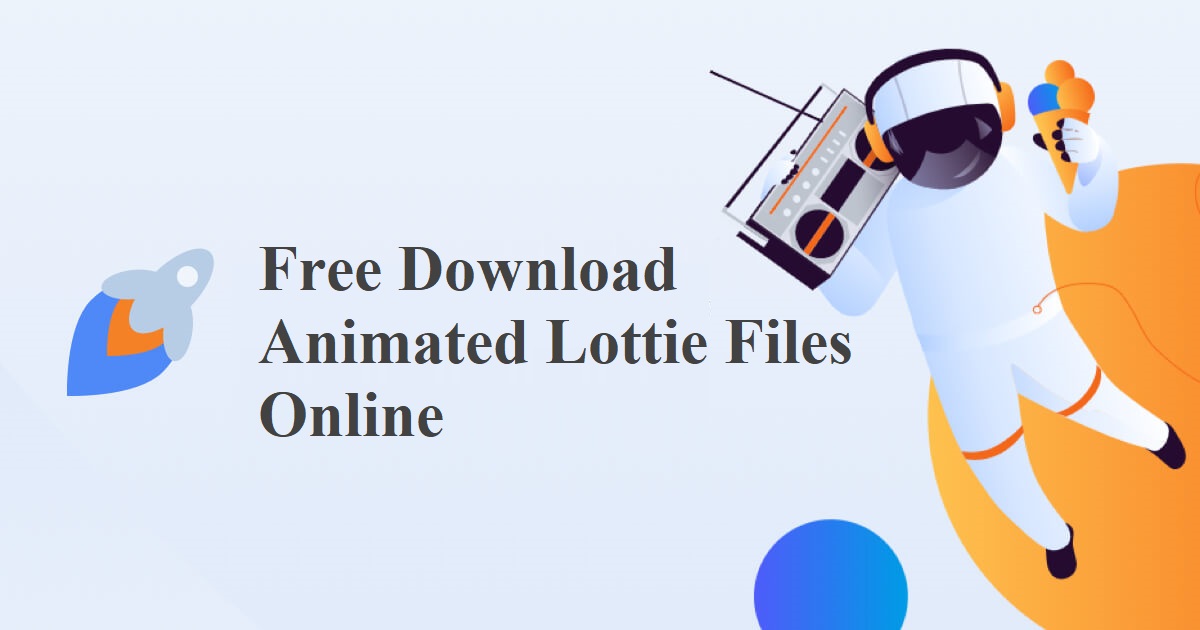 Free Download Animated Lottie Files Online