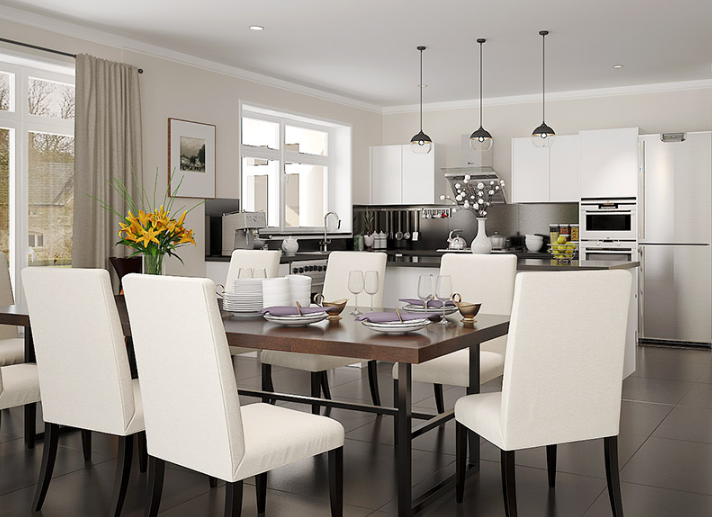 How to Blend Your Open Kitchen with the Living Room Seamlessly