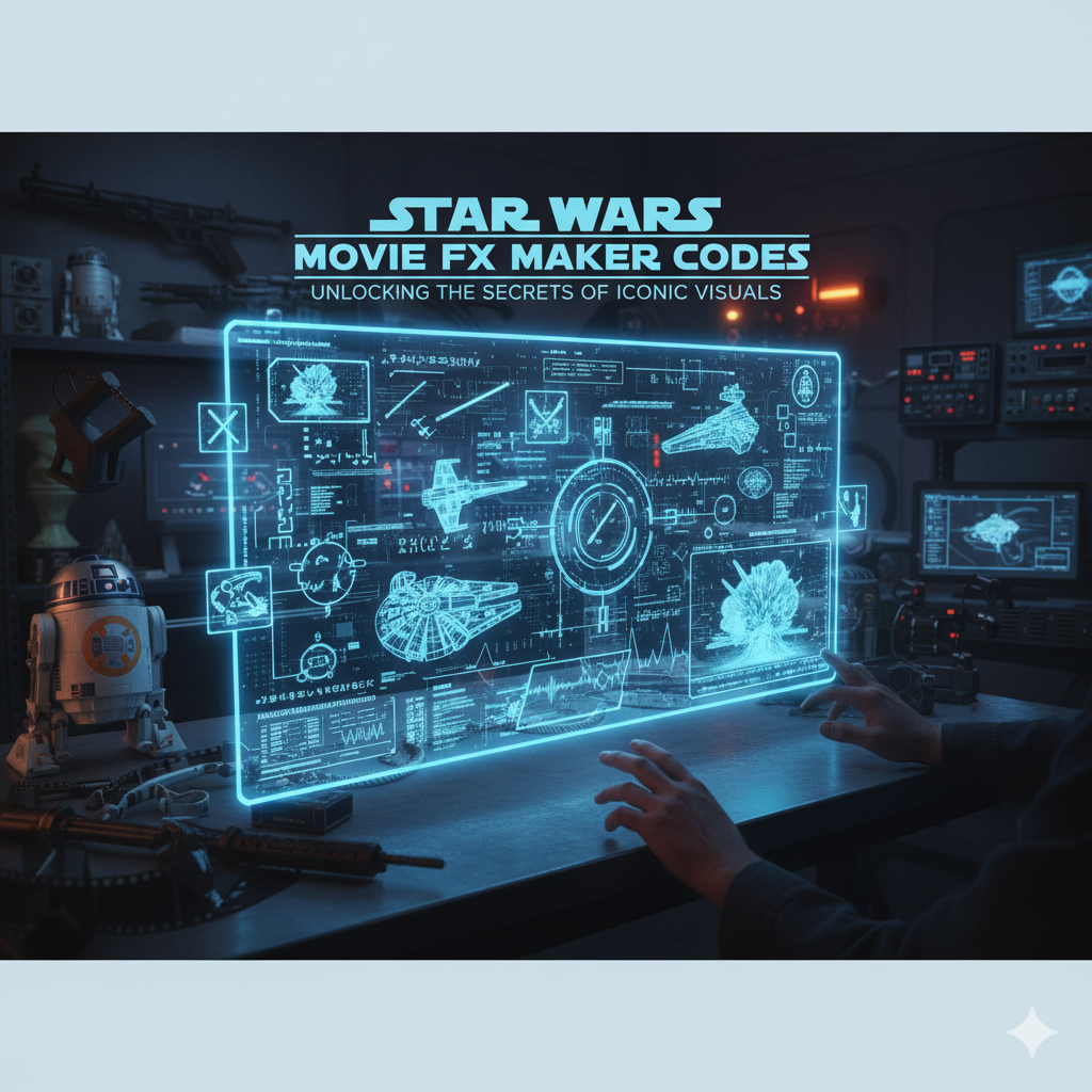 star wars movie fx maker codes