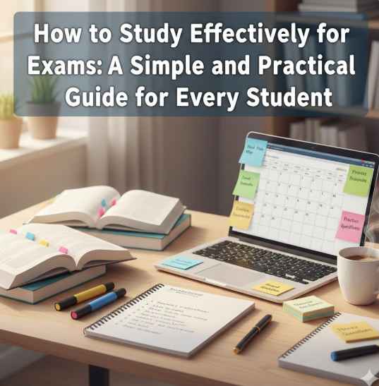 How to study effectively for exams