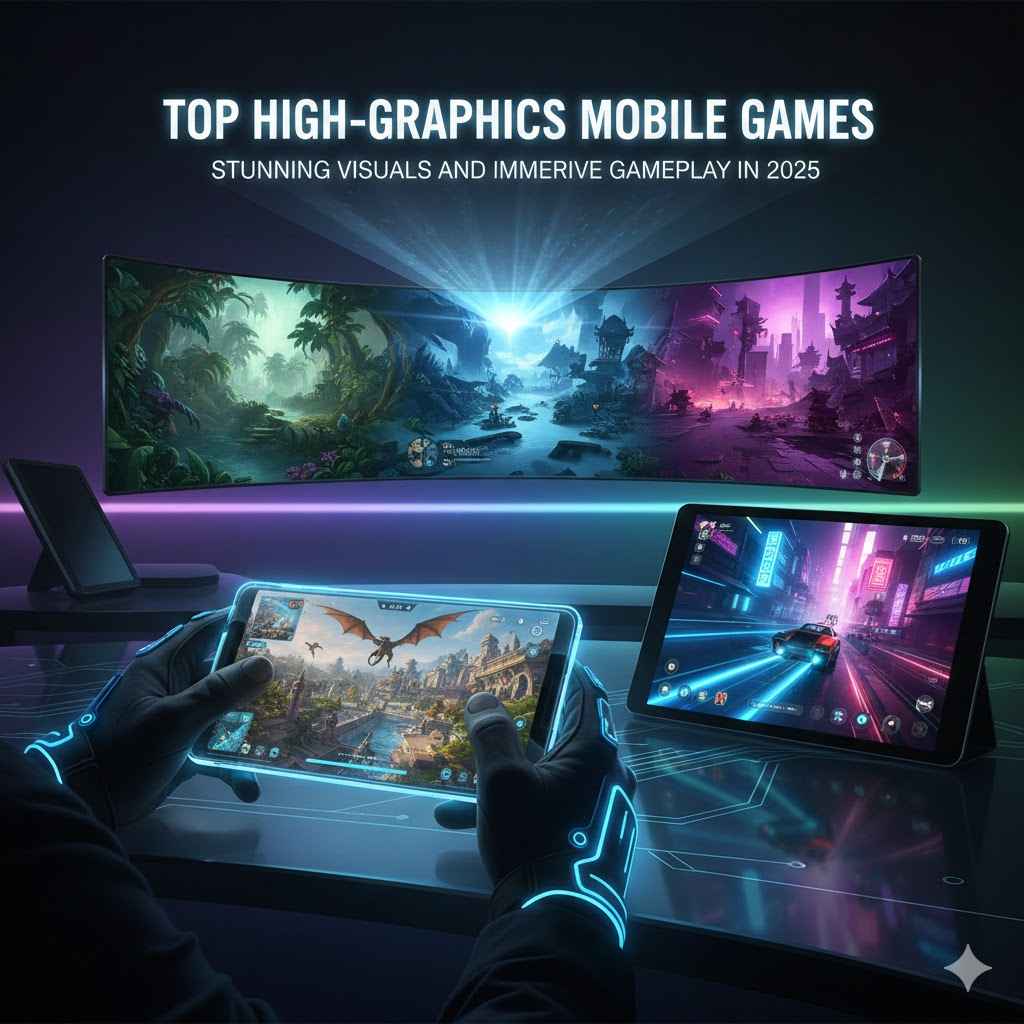 Mobile games with high graphics