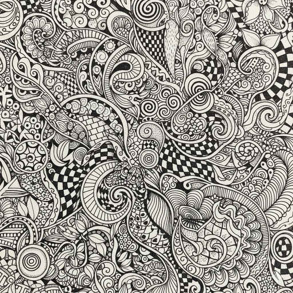 Zentangle Patterns: A Meditative Path to Creativity and Calm
