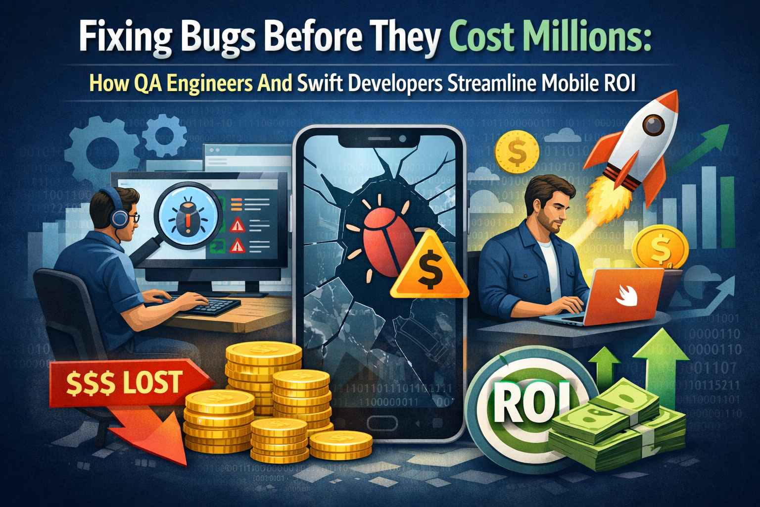 Fixing Bugs Before They Cost Millions: How QA Engineers And Swift Developers Streamline Mobile ROI