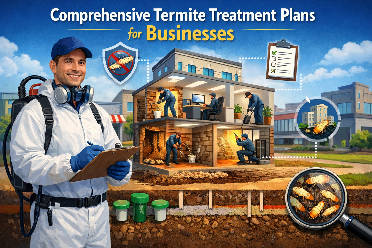 Comprehensive Termite Treatment Plans for Businesses