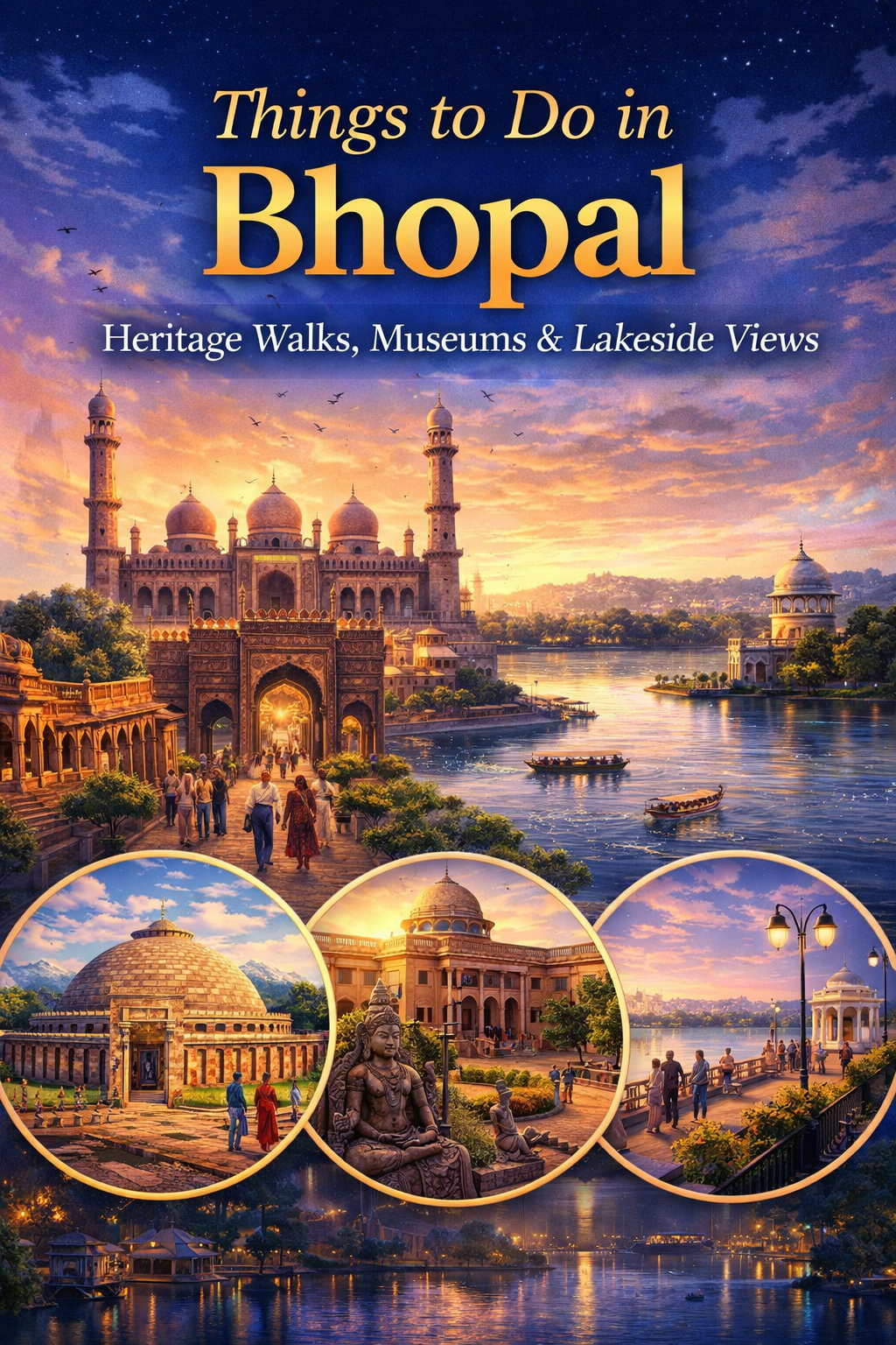 Things to Do in Bhopal: Heritage Walks, Museums & Lakeside Views