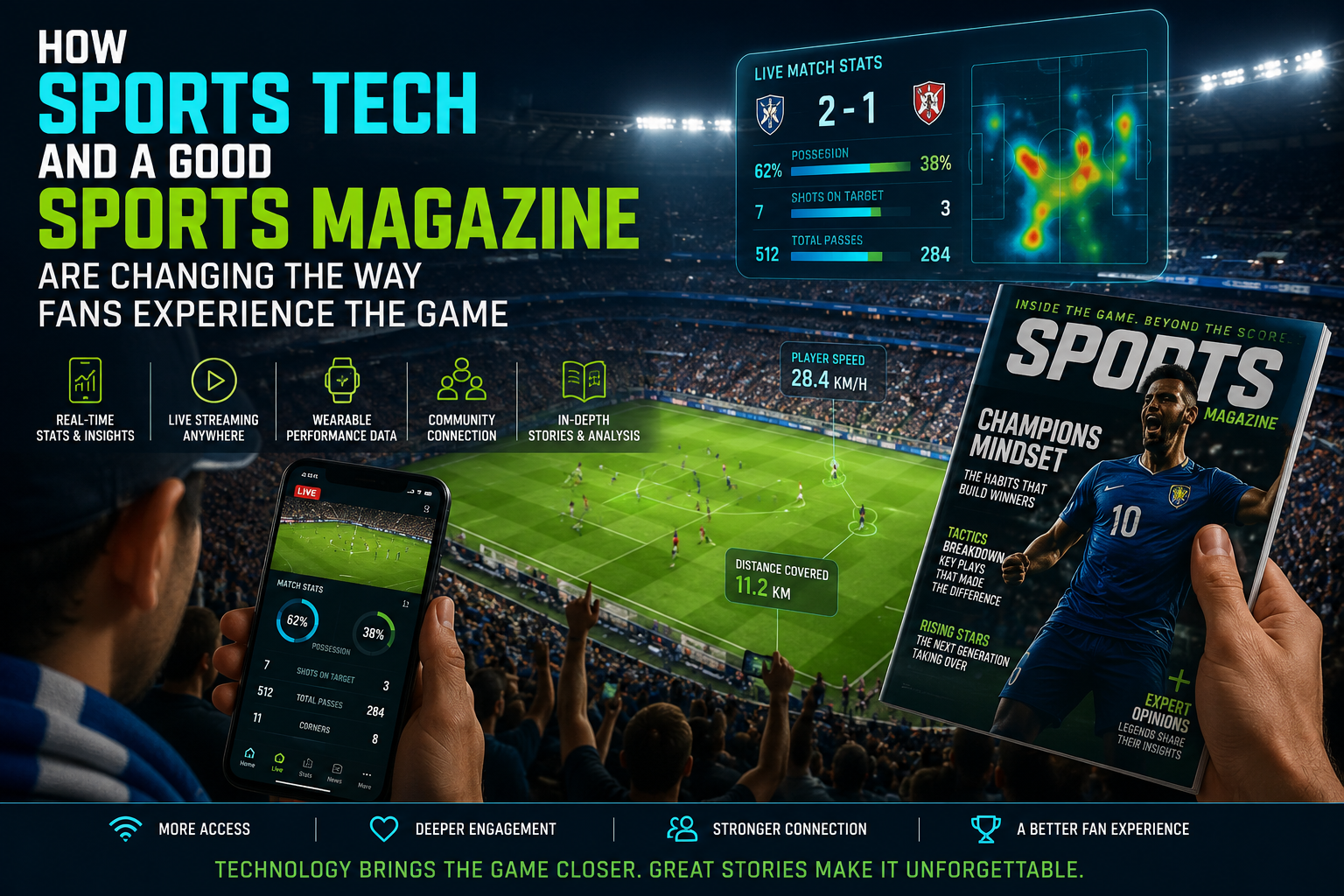 How Sports Tech and a Good Sports Magazine Are Changing the Way Fans Experience the Game