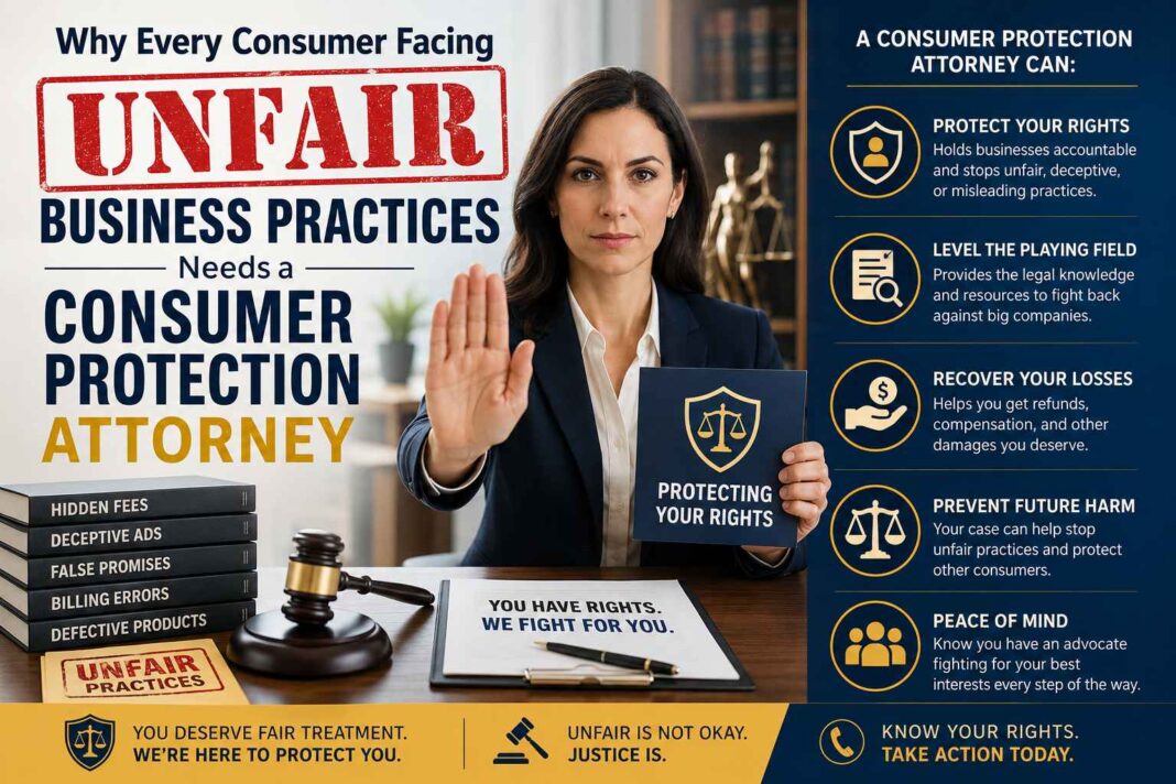 Why Every Consumer Facing Unfair Business Practices Needs a Consumer Protection Attorney