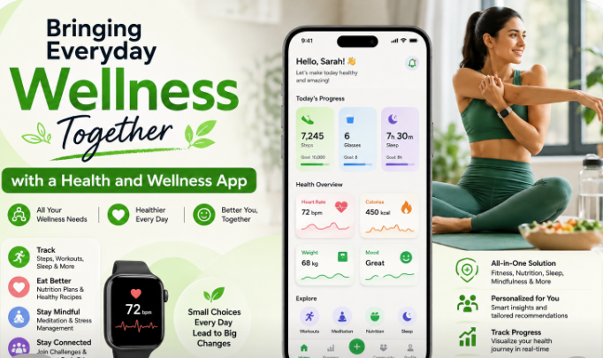 Bringing Everyday Wellness Together with a Health and Wellness App