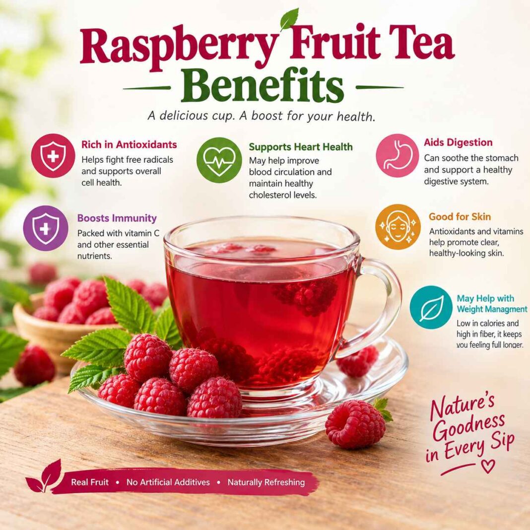 Raspberry Fruit Tea Benefits: A Simple Guide to Its Potential Benefits