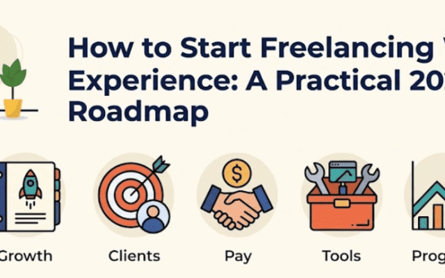 How to Start Freelancing With No Experience: A Practical 2026 Roadmap