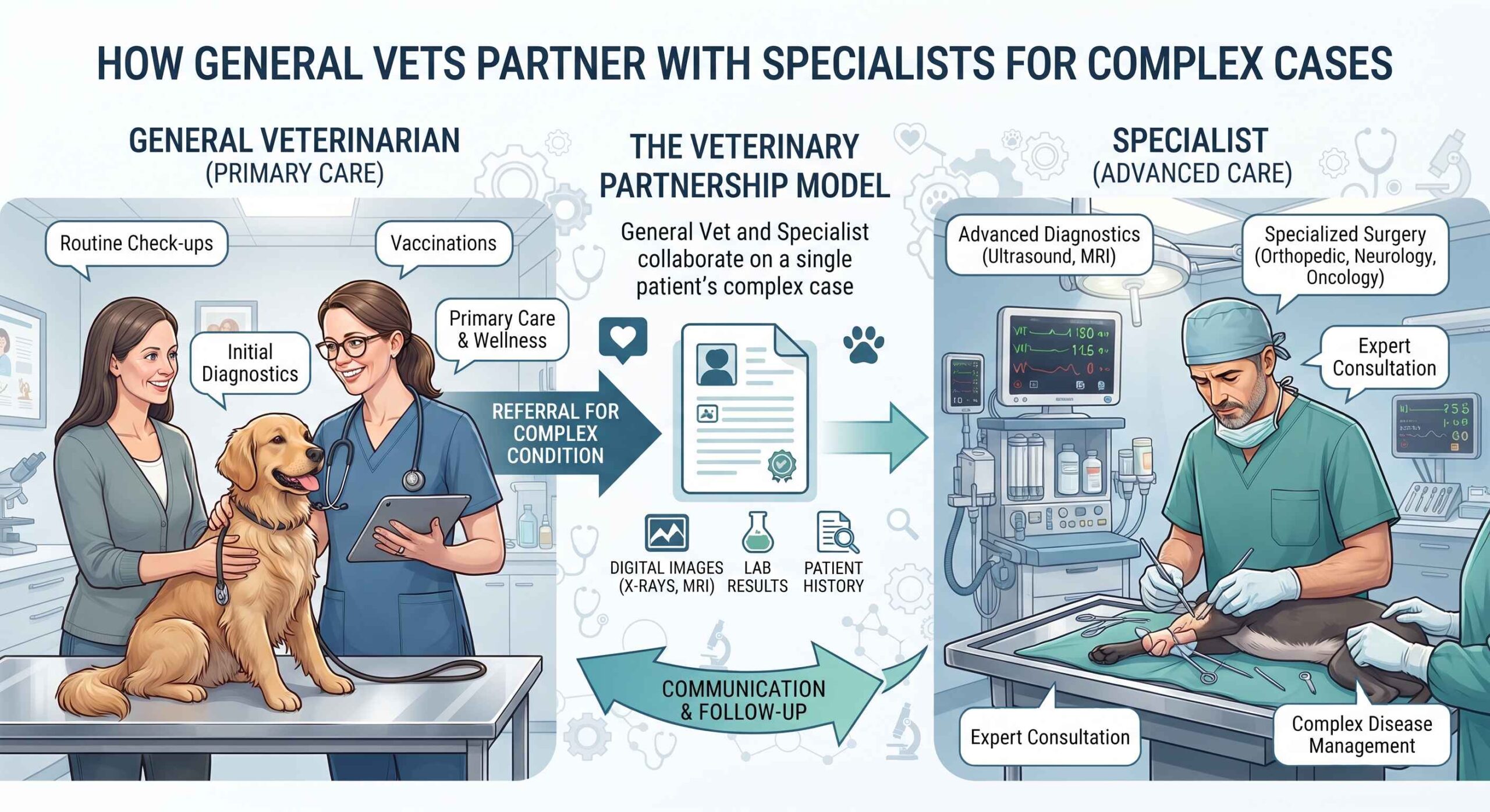 How General Vets Partner With Specialists For Complex Cases