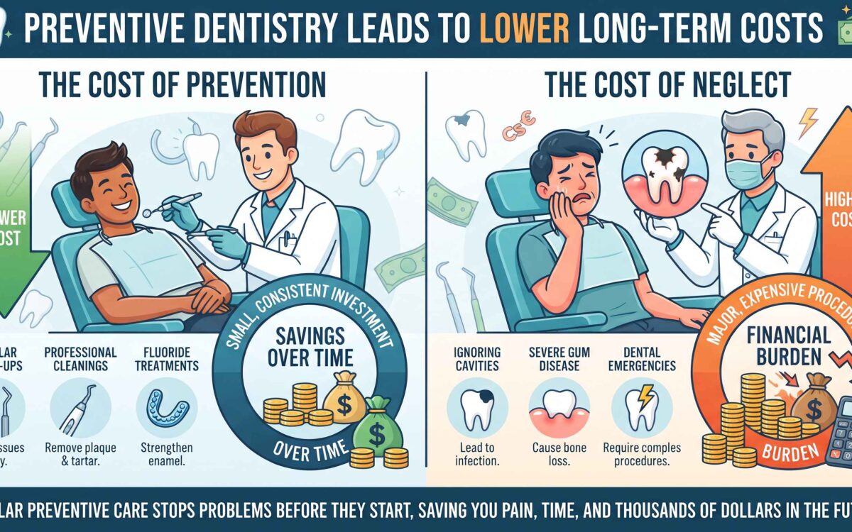 Why Preventive Dentistry Leads To Lower Long Term Costs