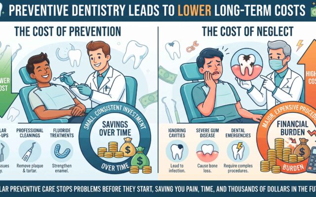 Why Preventive Dentistry Leads To Lower Long Term Costs